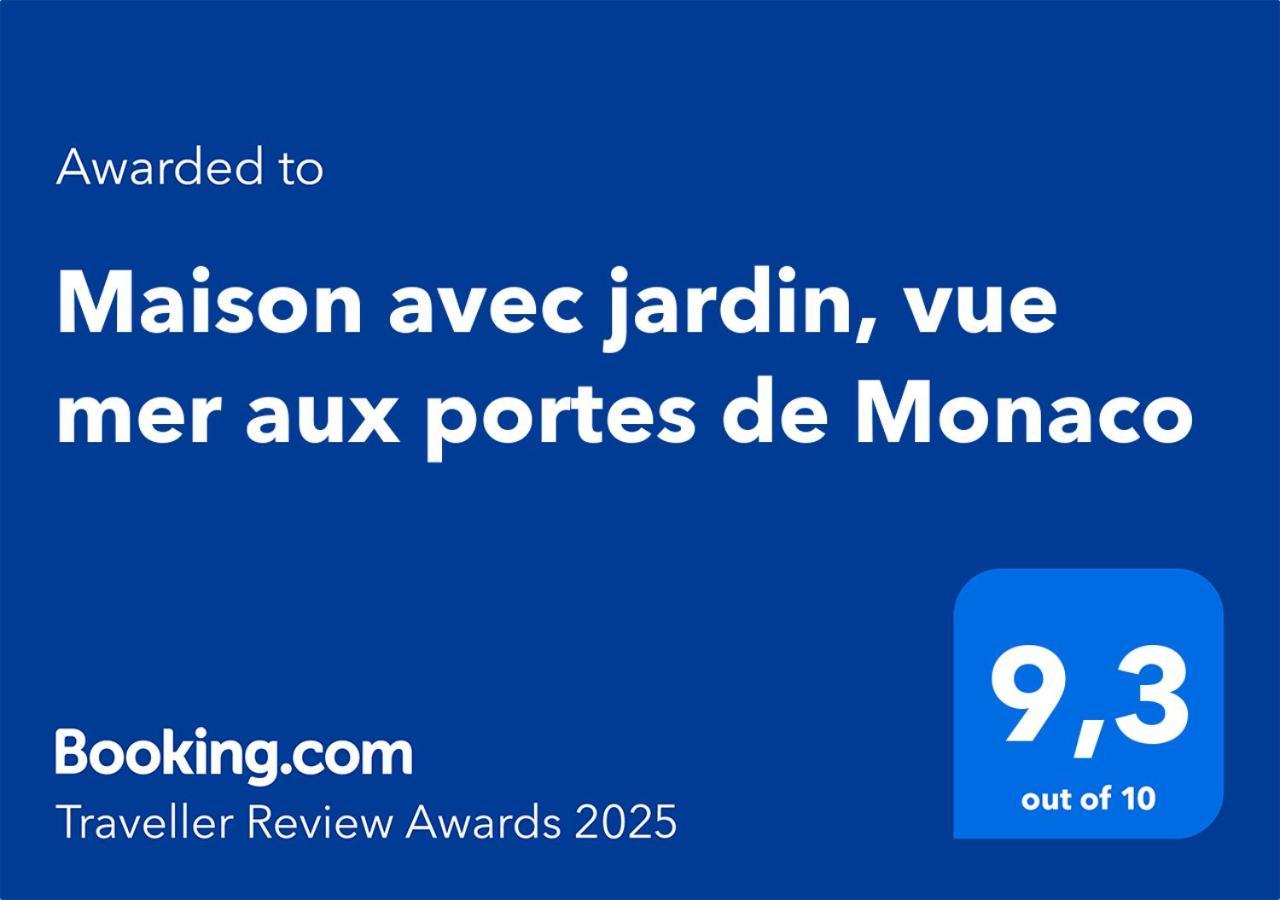 Maison Avec Jardin, Vue Aux Portes De Monaco